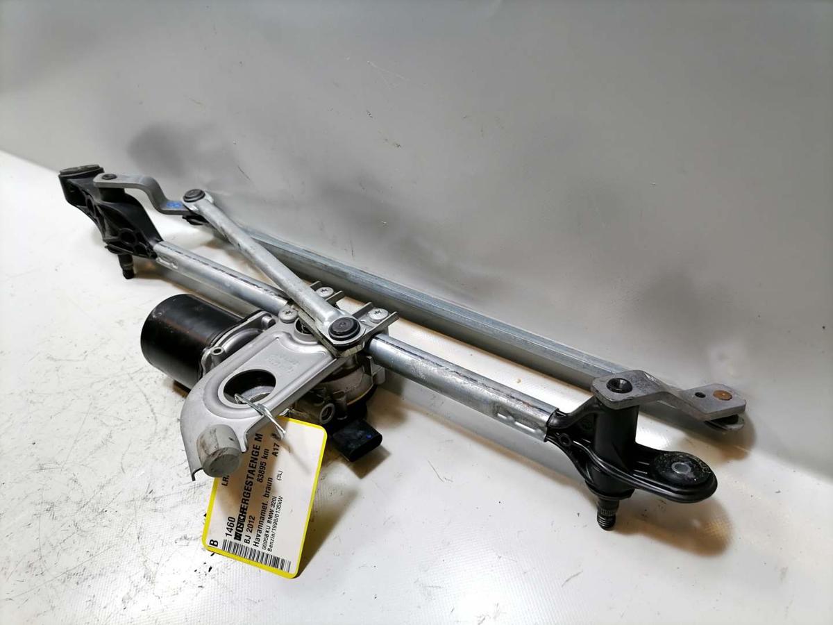 BMW F30 F31 original Wischermotor mit Wischergestänge Bj.2012